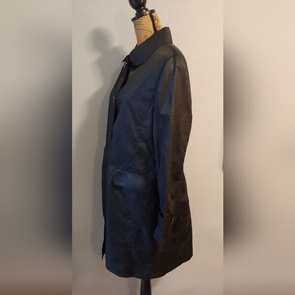 J. Richards International Long Wool Raincoat Sz 12 - Picture 4 of 15